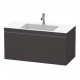 Тумба под раковину, Duravit, L-Cube, шгв 620*547*400, раковина-необходимо заказать, цвет-орех натуральный