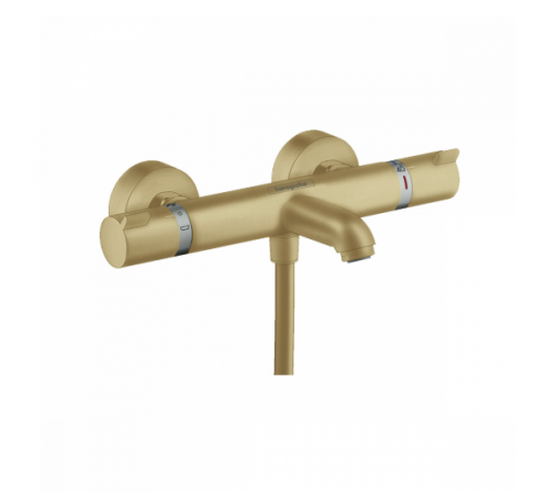 Смеситель для ванны и душа, Hansgrohe, Ecostat Comfort, цвет-шлифованная бронза