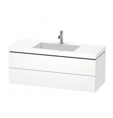 Тумба под раковину, Duravit, L-Cube, шгв 1200*480*500, раковина-в комплекте, цвет-бетонно-серый матовый