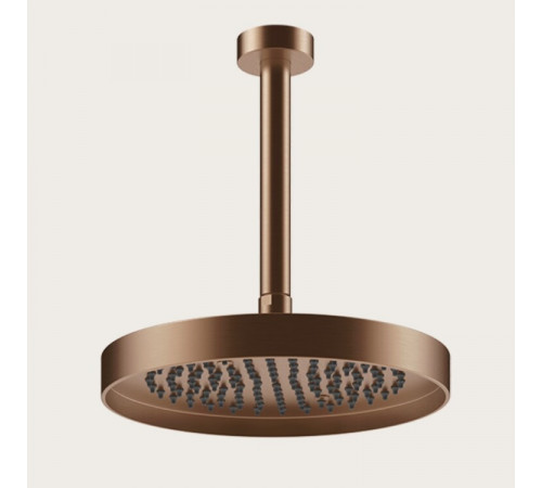 Верхний душ, Gessi, 250*250, цвет-Copper Brushed PVD