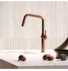 Смеситель для кухни, Gessi, Habito, цвет-Warm Bronze Brushed PVD