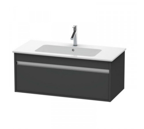 Тумба под раковину, Duravit, Ketho, шгв 1000*475*410, раковина-необходимо заказать, цвет-графит матовый