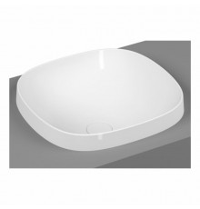 Раковина, Vitra, Frame, шгв 410*390*150, отверстия для смесителя-отсутствуют, VitrA Clean, цвет-белый
