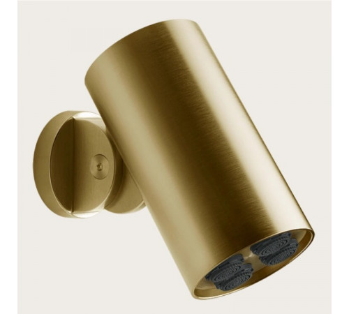 Верхний душ, Gessi, Spotwater, 79*79, цвет-Brushed Brass PVD