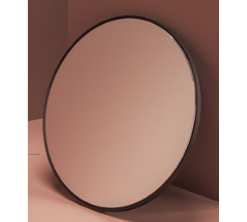 Зеркало, Artceram, LOOK RING, круглое, шв 850*850, с подсветкой, цвет рамы-moka (Товар заказной, возврату не подлежит)