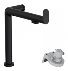 Смеситель для кухни, Hansgrohe, Aqittura , цвет-черный матовый