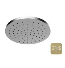 Верхний душ, Almar, 316 Stalnless Steel, 300*300, цвет-High Brass Brushed PVD (Товар заказной, возврату не подлежит)