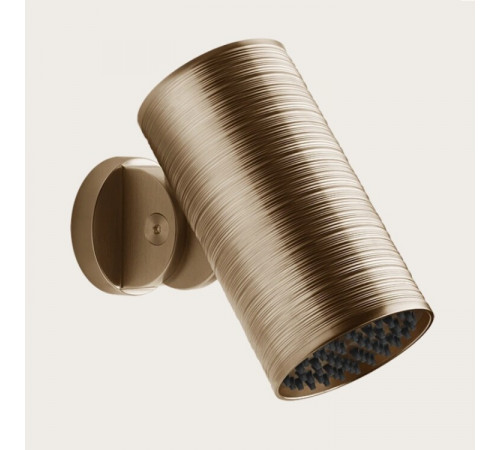 Верхний душ, Gessi, Spotwater Trame, 79*79, цвет-Warm Bronze Brushed PVD