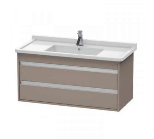 Тумба под раковину, Duravit, Ketho, шгв 1000*455*480, раковина-необходимо заказать, цвет-базальт матовый