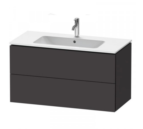 Тумба под раковину, Duravit, L-Cube, шгв 1020*481*550, раковина-необходимо заказать, цвет-графит суперматовый
