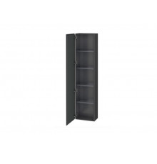 Шкаф-пенал, Duravit, L-Cube, шгв 400*243*1760, петли-слева, цвет-графит матовый