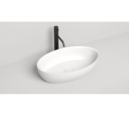 Раковина, Salini, ALDA 01, шгв 580*350*150, отверстия для смесителя-отсутствуют, цвет-белый