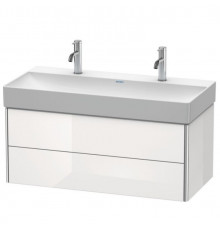 Тумба под раковину, Duravit, XSquare, шгв 984*460*397, раковина-необходимо заказать, цвет-белый
