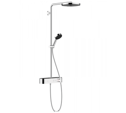 Душевая стойка, Hansgrohe, Pulsify S, цвет-хром