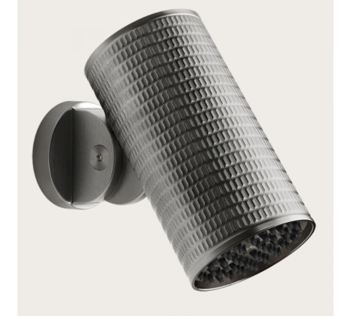 Верхний душ, Gessi, Spotwater Meccanica, 79*79, цвет-Steel Brushed