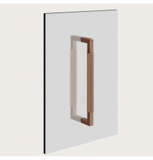Ручка двойная, Gessi, Shower G Rigato, 300мм, цвет-Copper Brushed PVD