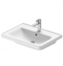 Раковина, Duravit, D-Neo, шгв 650*480*165, отверстия для смесителя-1, цвет-белый