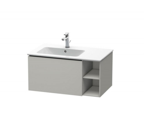 Тумба под раковину, Duravit, L-Cube, шгв 820*481*400, раковина-необходимо заказать, цвет-бетонно-серый матовый
