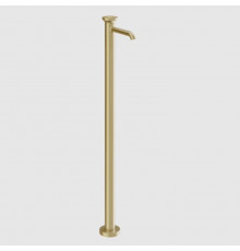 Смеситель для ванны, Gessi, Origini, напольный, цвет-Brushed Brass PVD