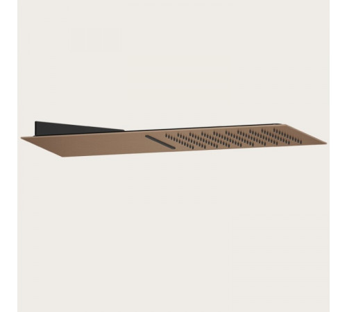 Душевая система, Gessi, Tremillimetri, 195*550, цвет-Copper Brushed PVD