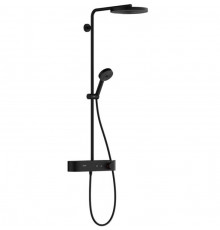 Душевая стойка, Hansgrohe, Pulsify S, цвет-черный матовый
