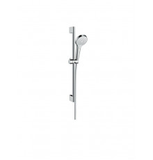 Душевой гарнитур, Hansgrohe, Croma Select S, цвет-белый/хром