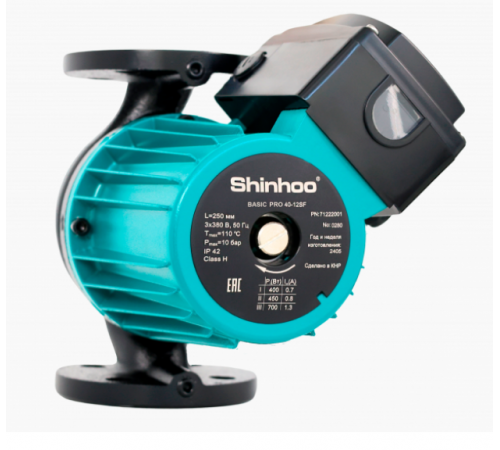 Насос циркуляционный, Shinhoo, BASIC PRO 40-14SF 1x230V