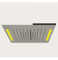 Душевая система, Gessi, Colour, 350*350, цвет-Mirror Steel
