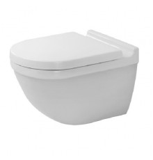 Унитаз, Duravit, Starck 3, подвесной, шгв 360*540*400, WonderGliss, цвет-белый