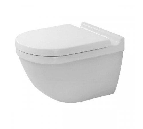 Унитаз, Duravit, Starck 3, подвесной, шгв 360*540*400, WonderGliss, цвет-белый