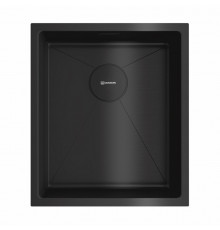 Мойка, OMOIKIRI, TAKI, шгв 380*440*200, отверстия для смесителя-отсутствуют, цвет-графит