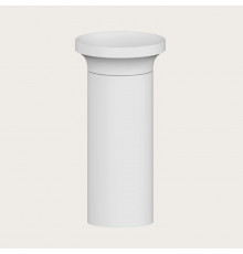 Раковина, Gessi, Origini, шгв 445*445*900, отверстия для смесителя-отсутствуют, цвет-белый матовый