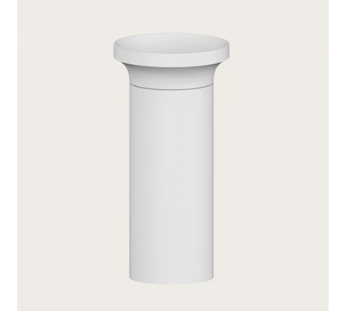 Раковина, Gessi, Origini, шгв 445*445*900, отверстия для смесителя-отсутствуют, цвет-белый матовый