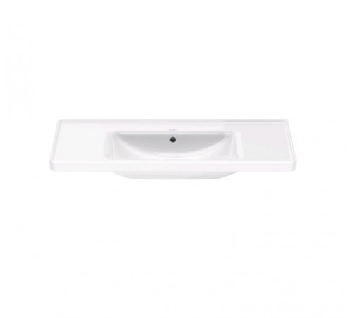 Раковина, Duravit, D-Neo, шгв 1005*480*170, отверстия для смесителя-отсутствуют, цвет-белый