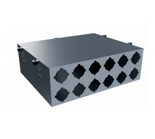 Коллектор, Flexag CMP-FLD 200/75x12, вентиляционный, D200, на 12/16 выxодов, без фланцев