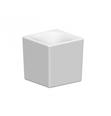 Раковина, Scarabeo, CUBE, шгв 240*240*240, отверстия для смесителя-отсутствуют, цвет-белый