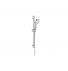 Душевой гарнитур, Hansgrohe, Croma Select S, цвет-белый/хром
