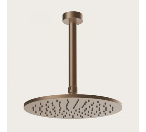 Верхний душ, Gessi, 250*250, цвет-Copper Brushed PVD