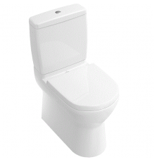 Унитаз, Villeroy&Boch, O'Novo, напольный, шгв 360*655*400, CeramicPlus, цвет-альпийский белый