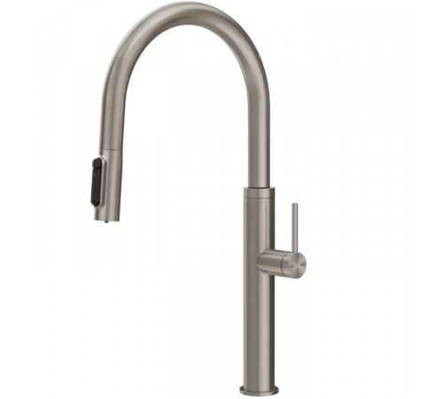 Смеситель для кухни, Gessi, Flessa, цвет-Steel Brushed