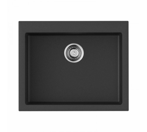 Мойка, OMOIKIRI, Bosen, шгв 610*500*210, отверстия для смесителя-3 промаркированных, цвет-черный