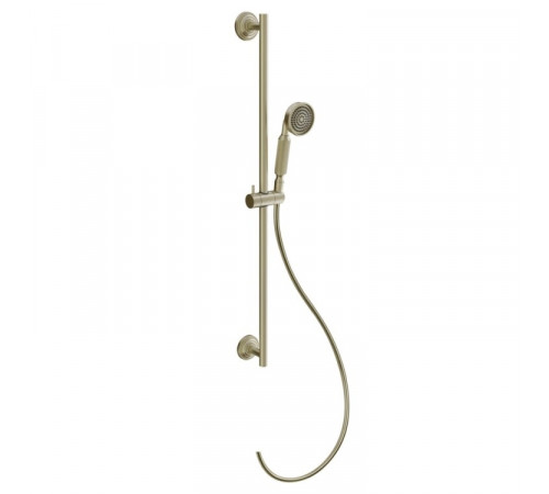 Душевой гарнитур, Gessi, VENTI20, 78, цвет-латунь брашированная PVD(Brushed Brass PVD)