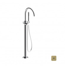Смеситель для ванны и душа, Almar, напольный, цвет-High Brass Brushed PVD (Товар заказной, возврату не подлежит)