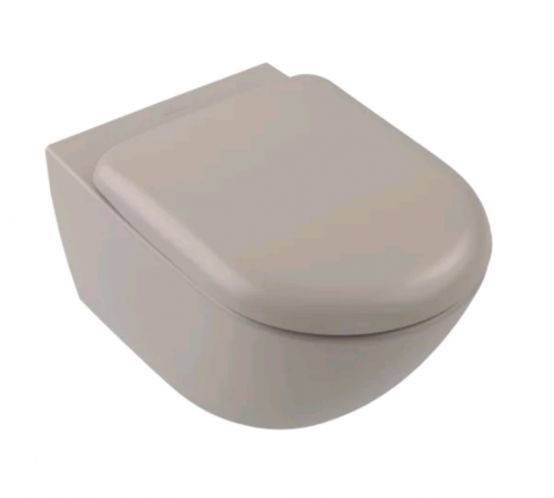 Унитаз, Villeroy&Boch, Antao, подвесной, шгв 370*560*355, CeramicPlus, цвет-Almond