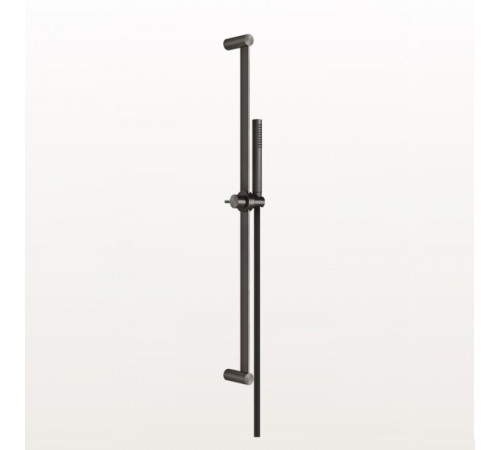 Душевой гарнитур, Gessi, 316 Bath-Shower, 25, цвет-Black Metal Brushed PVD