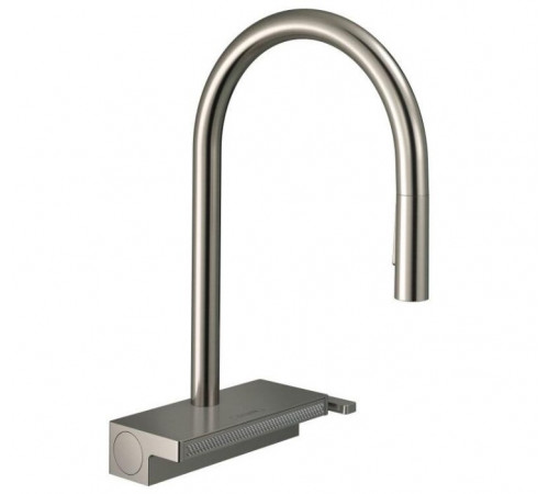 Смеситель для кухни, Hansgrohe, Aquno Select M81, цвет-под сталь