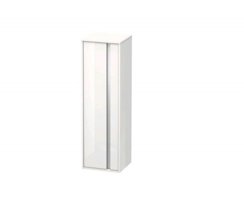 Шкаф-пенал, Duravit, Ketho, шгв 400*360*1320, петли-слева, цвет-белый матовый