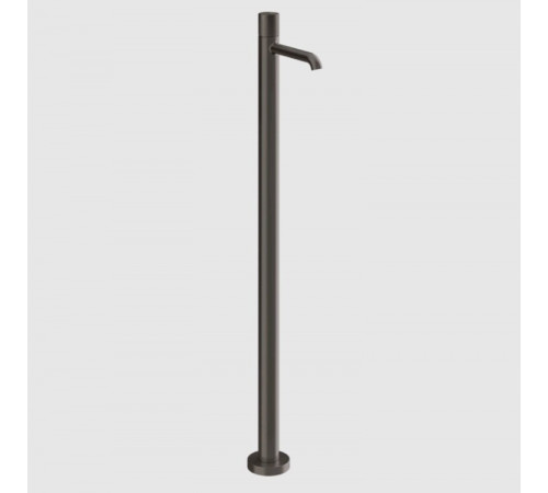 Смеситель для ванны, Gessi, Habito Cesello, напольный, цвет-Black Metal Brushed PVD