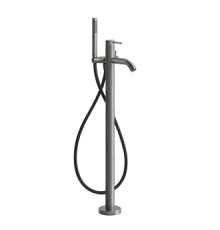 Смеситель для ванны и душа, Gessi, BATH316, напольный, цвет-Black XL