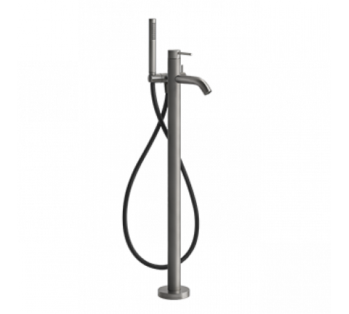Смеситель для ванны и душа, Gessi, BATH316, напольный, цвет-Black XL